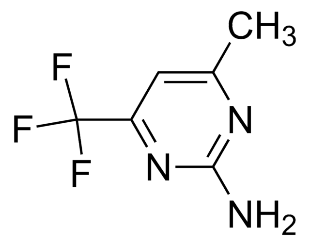 2-AMINO-4-TRIFLUOROMETHYL-6-METHYLPYRIMIDINE structure, CAS 5734-63-4