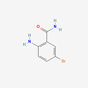 2-AMINO-5-BROMOBENZAMIDE structure, CAS 16313-66-9