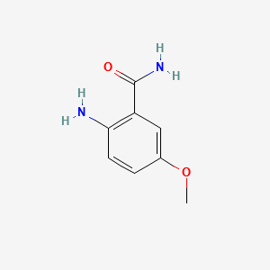 2-AMINO-5-METHOXYBENZAMIDE structure, CAS 1882-71-9