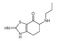 2-AMINO-6-(PROPYLAMINO)-5,6-DIHYDROBENZO[D]THIAZOL-7(4H)-ONE structure, CAS 1286047-33-3