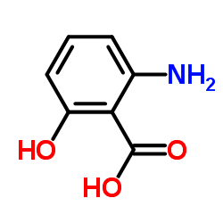 2-AMINO-6-HYDROXYBENZOIC ACID structure, CAS 567-62-4