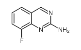 2-AMINO-8-FLUOROQUINAZOLINE structure, CAS 190274-25-0