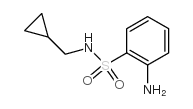 2-AMINO-N-(CYCLOPROPYLMETHYL)BENZENESULFONAMIDE structure, CAS 954259-78-0