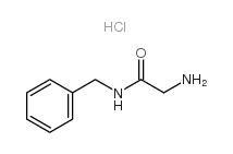 2-AMINO-N-BENZYLACETAMIDE HYDROCHLORIDE structure, CAS 20432-97-7