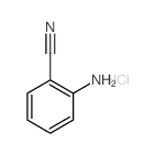 2-AMINOBENZONITRILE HYDROCHLORIDE structure, CAS 6944-57-6
