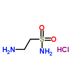 2-AMINOETHANESULFONAMIDE structure, CAS 4378-70-5