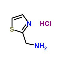 2-AMINOMETHYLTHIAZOLE HYDROCHLORIDE structure, CAS 850852-85-6