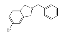 2-BENZYL-5-BROMOISOINDOLINE structure, CAS 905274-85-3