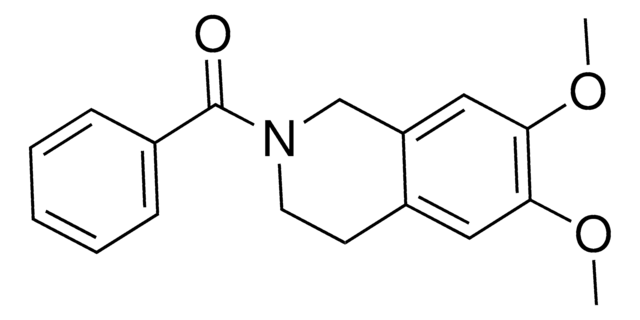 2-BENZYL-6,7-DIMETHOXY-1,2,3,4-TETRAHYDROISOQUINOLINE structure, CAS 31756-14-6