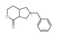2-BENZYLHEXAHYDROPYRANO[3,4-C]PYRROL-4(2H)-ONE structure, CAS 135782-11-5