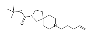 2-BOC-8-(PENT-4-ENYL)-2,8-DIAZASPIRO[4.5]DECANE structure, CAS 1233026-42-0