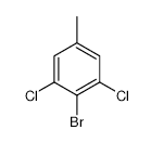 2-BROMO-1,3-DICHLORO-5-METHYLBENZENE structure, CAS 19393-93-2