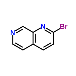 2-BROMO-1,7-NAPHTHYRIDINE structure, CAS 54920-83-1