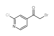 2-BROMO-1-(2-CHLOROPYRIDIN-4-YL)ETHANONE structure, CAS 23794-16-3
