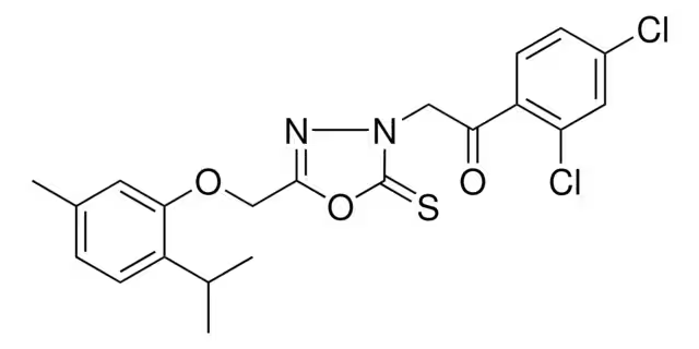 2-BROMO-1-(3-(2,4-DICHLOROPHENYL)ISOXAZOL-5-YL)ETHANONE structure, CAS 175334-69-7