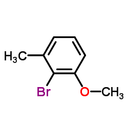 2-BROMO-1-METHOXY-3-METHYLBENZENE structure, CAS 38197-43-2