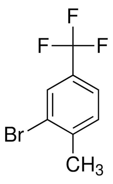 2-BROMO-1-METHYL-4-(TRIFLUOROMETHYL)BENZENE structure, CAS 66417-30-9