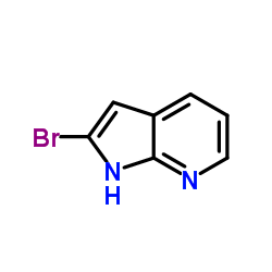 2-BROMO-1H-PYRROLO[2,3-B]PYRIDINE structure, CAS 1083181-25-2