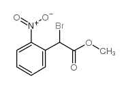 2-BROMO-2-(2-NITROPHENYL)ACETIC ACID METHYL ESTER structure, CAS 42794-41-2