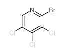 2-BROMO-3,4,5-TRICHLOROPYRIDINE structure, CAS 1330061-11-4
