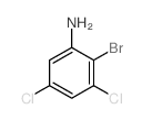 2-BROMO-3,5-DICHLOROBENZENAMINE structure, CAS 1211214-30-0