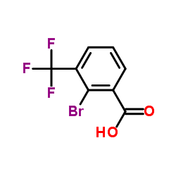 2-BROMO-3-(TRIFLUOROMETHYL)BENZOIC ACID structure, CAS 177420-63-2
