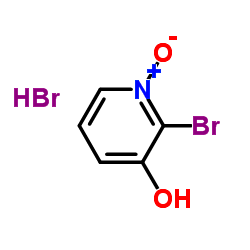 2-BROMO-3-HYDROXYPYRIDINE 1-OXIDE HYDROBROMIDE structure, CAS 1188265-57-7