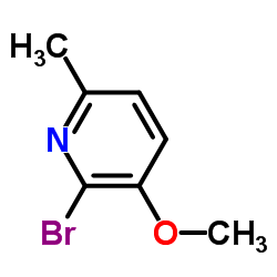 2-BROMO-3-METHOXY-6-METHYLPYRIDINE structure, CAS 24207-22-5