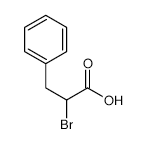2-BROMO-3-PHENYLPROPANOIC ACID structure, CAS 16503-53-0