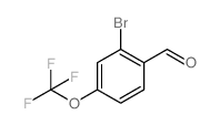 2-BROMO-4-(TRIFLUOROMETHOXY)BENZALDEHYDE structure, CAS 1114808-87-5