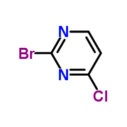 2-BROMO-4-CHLOROPYRIMIDINE structure, CAS 885702-33-0