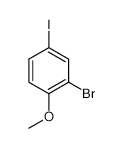 2-BROMO-4-IODOANISOLE structure, CAS 182056-39-9