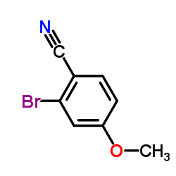 2-BROMO-4-METHOXYBENZONITRILE structure, CAS 140860-51-1