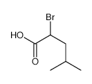 2-BROMO-4-METHYLPENTANOIC ACID structure, CAS 42990-24-9