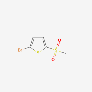 2-BROMO-5-(METHYLSULFONYL)THIOPHENE structure, CAS 2160-61-4
