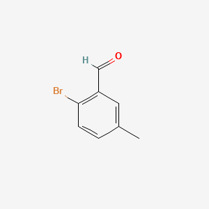 2-BROMO-5-METHYLBENZALDEHYDE structure, CAS 90221-55-9