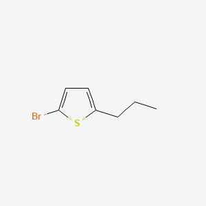 2-BROMO-5-PROPYLTHIOPHENE structure, CAS 172319-75-4