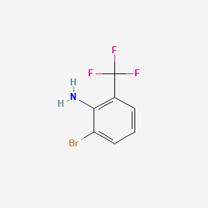 2-BROMO-6-(TRIFLUOROMETHYL)ANILINE structure, CAS 58458-13-2