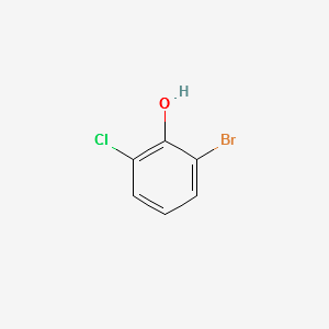 2-BROMO-6-CHLOROPHENOL structure, CAS 2040-88-2