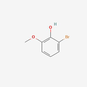 2-BROMO-6-METHOXYPHENOL structure, CAS 28165-49-3
