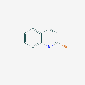 2-BROMO-8-METHYLQUINOLINE structure, CAS 99073-81-1
