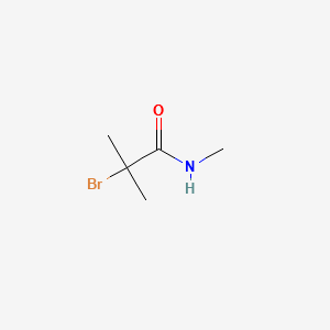 2-BROMO-N,2-DIMETHYLPROPANAMIDE structure, CAS 69959-88-2
