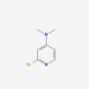 2-BROMO-N,N-DIMETHYLPYRIDINE-4-AMINE structure, CAS 396092-82-3