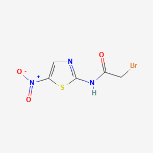 2-BROMO-N-(5-NITROTHIAZOL-2-YL)ACETAMIDE structure, CAS 349121-09-1