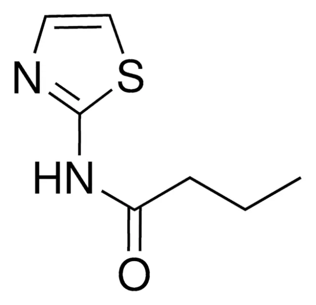 2-BROMO-N-(THIAZOL-2-YL)BUTANAMIDE structure, CAS 116200-99-8