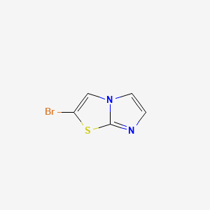 2-BROMOIMIDAZO[2,1-B]THIAZOLE structure, CAS 944581-09-3