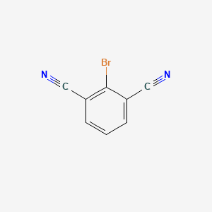 2-BROMOISOPHTHALONITRILE structure, CAS 22433-90-5