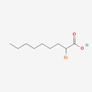 2-BROMONONANOIC ACID structure, CAS 2623-83-8