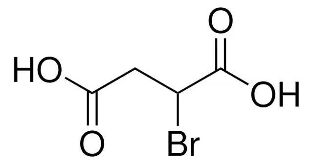 2-BROMOSUCCINIC ACID structure, CAS 923-06-8