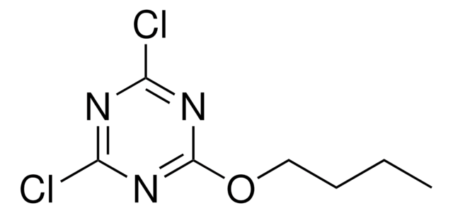2-BUTOXY-4,6-DICHLORO-1,3,5-TRIAZINE structure, CAS 13838-32-9